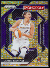 Diana Taurasi 2024 WNBA Panini Prizm Monopoly #20 Gold Shimmer /500