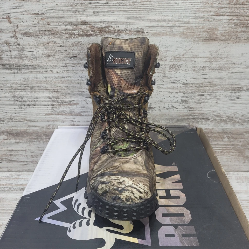 SIZE 7.5 ROCKY SPORT PRO WOMEN'S 800G RKS0490 3M INSULATED WATERPROOF CAMO BOOTS - Image 4 of 4
