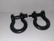 New 8milelake 3/4" D-ring Shackle 4.5T Galvanized JEEP Towing Recovery Bows