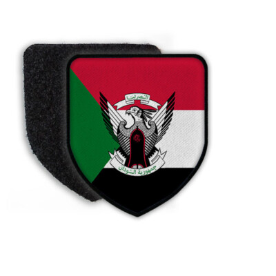 Patch Flag of Sudan Flagge Staat Land Nation Wappen Aufnäher Abzeichen #21357