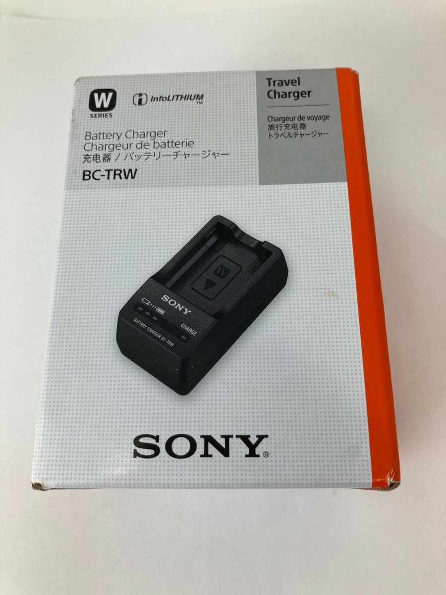 Caricabatterie Sony BC-TRW - Per Batterie Serie W Cyber-shot E NEX - Foto 3