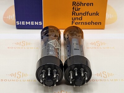 Siemens EL34 真空管 3本セット Yahoo!オークション - 「siemens el34」の落札相場・落札価格