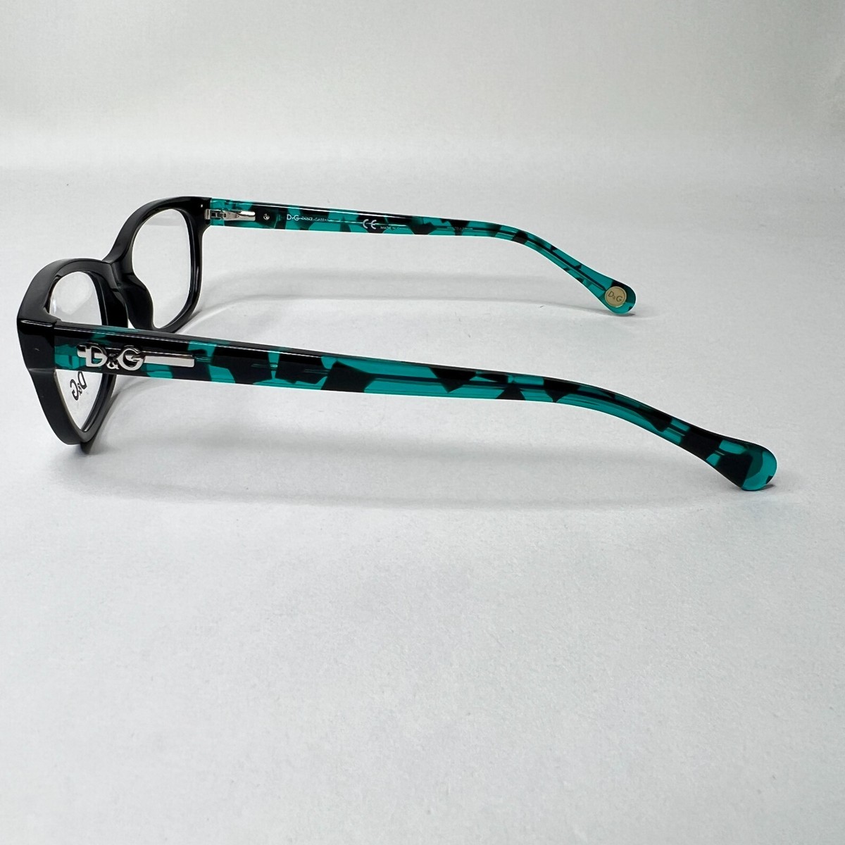 Dolce Gabbana‎ D&G 1205 1826 Eyeglasses Frames Glasses Polished Black 52mm H3647 Dolce & Gabbana DG 3417 Glasses 501 Black - eye-oo.com main image 4