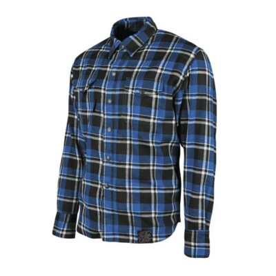 Speed and Strength Blue Nine Reinforced Moto Shirt