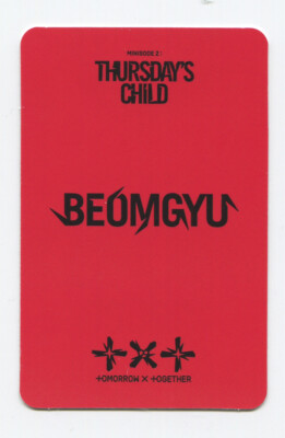 TXT Tuesday’s child スビン Weverse TXT - MINISODE 2: THURSDAY'S CHILD WEVERSE POB EXCLUSIVE OFFICIAL