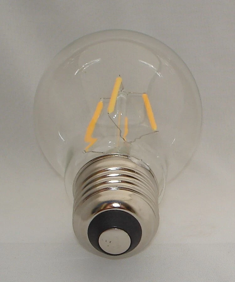 2 pcs. A19 COB Filament 4W 110V Vintage Long Life Warm Light bulb 40W equivalent - Image 2 of 3