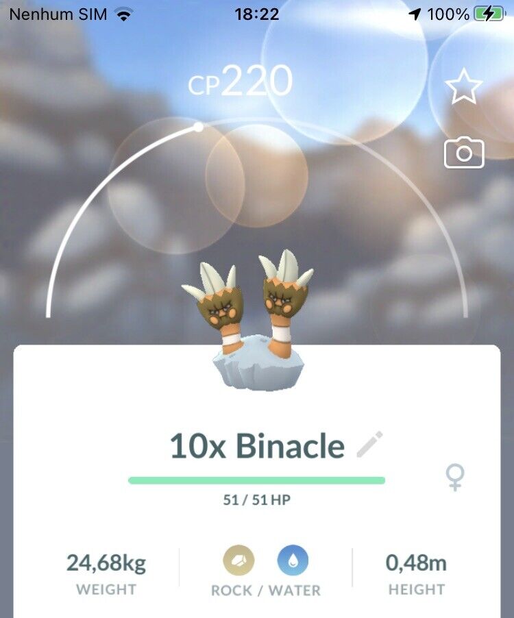 Binacle, Pokémon