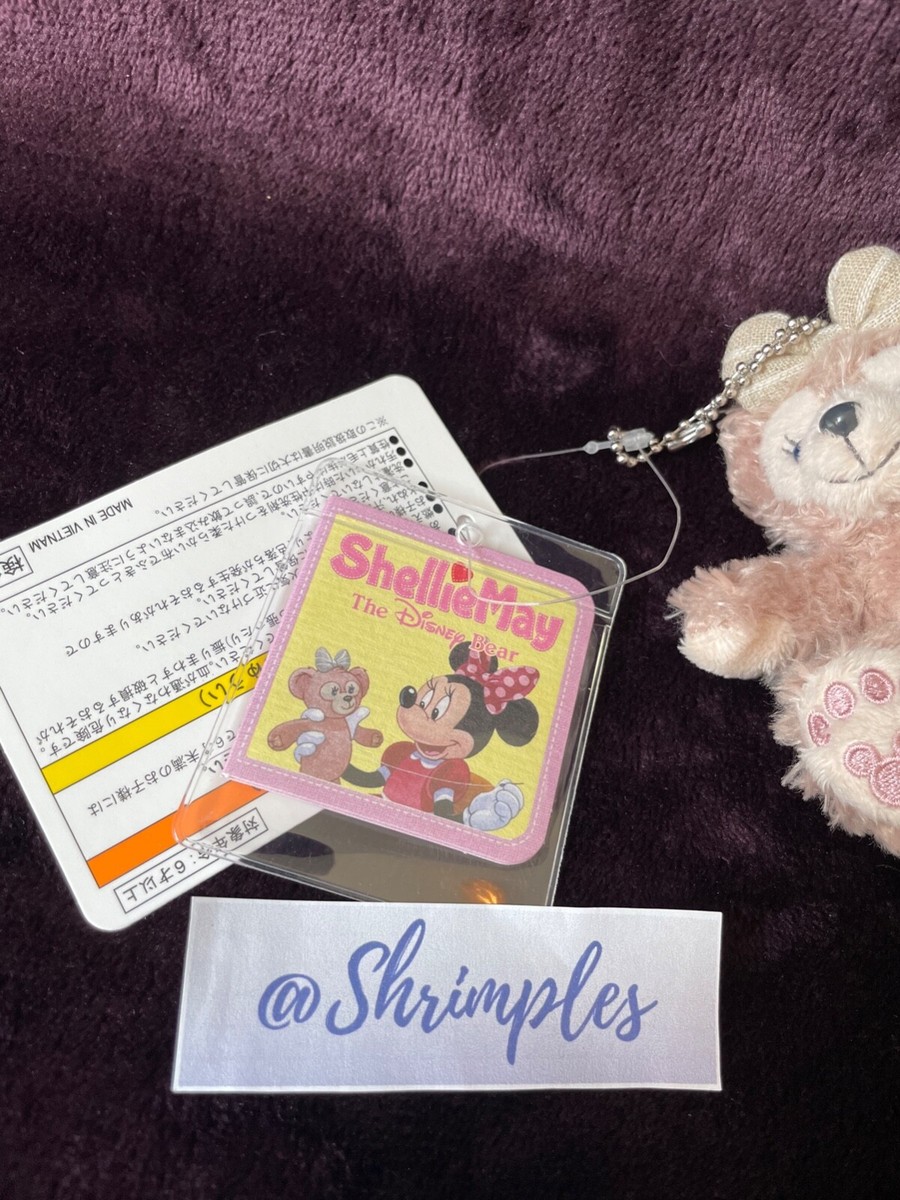 TOKYO DISNEY RESORT Duffy SITTING SHELLIE MAY Plush Bag Charm NEW