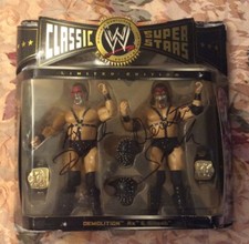 JAKKS PACIFIC WWE CLASSIC SUPER STARS LIMITED EDITION DEMOLITION AX & SMASH AUTO