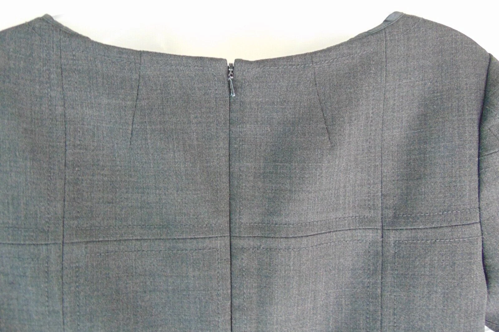 Abito tubino business Tory Burch grigio manica corta taglia 6