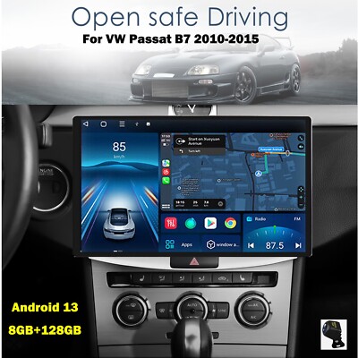 For VW Passat B7 2010-2015 13.1''Car Stereo GPS Android 13 Carplay 8+128GB Radio