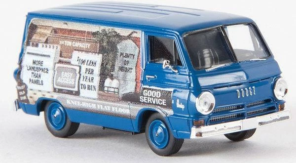 Vans de metal fundido de Plástico BREKINA Dodge