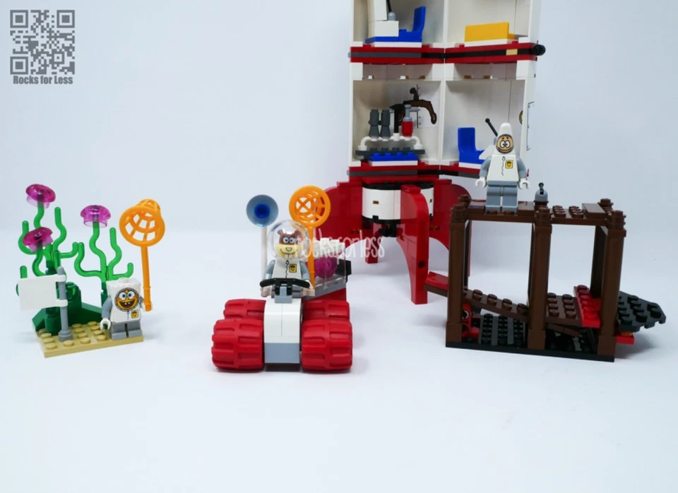 LEGO 3831 - Rocket Ride; SpongeBob, 2008, 100% Complete- Free Shipping - Image 3 of 4