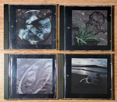 Led Zeppelin 1-1V -Self Title album Set Bundle of  4 CDs - Very Good Condition.