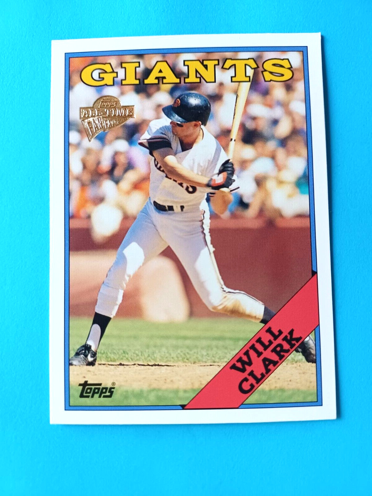 2004 TOPPS ALL-TIME FAN FAVORITES WILL CLARK #32 1988 STYLE SAN FRANCISCO GIANTS