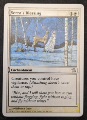 Serra's Blessing - MTG Magic the Gathering - 9th Edition