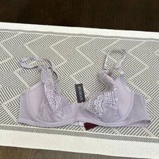 Adore Me Underwire Full Bra size 32C Purple