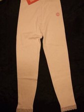 NWT Gymboree PRINCESS SNOW DROP Light pink knit leggings pants Lace hem Girls 9