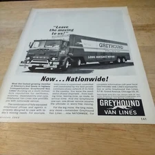 1962 Greyhound Vanlines Your Next Move Magazine Ad