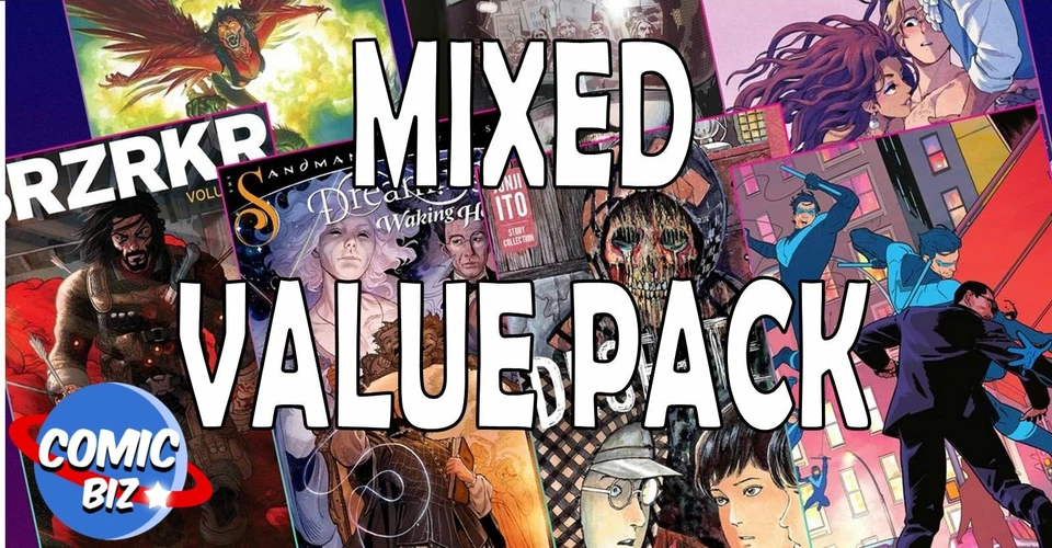 COMIC BIZ 50 FN-VFN MODERN-AGE COMIC VALUE PACK NO DUPLICATES **4 PER CUSTOMER