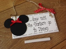 Personalised Countdown To Weeks Days Until Disney Holiday Minnie Mouse Plaque