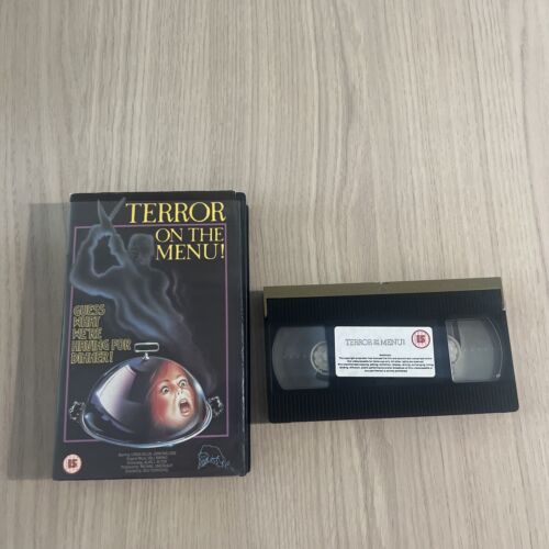 Terror On The Menu VHS - Rare - Tested/working - Fast Post