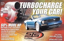 Sts Turbo Ford Mustang Sema Show Promo Info Card Sts Turbo Ford Mustang Sema Show Promo Info Card