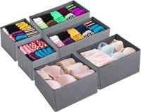 Schubladen Organizer 6Er-Set – 3 GrößEn Faltbare Aufbewahrungsboxen Mit Ver