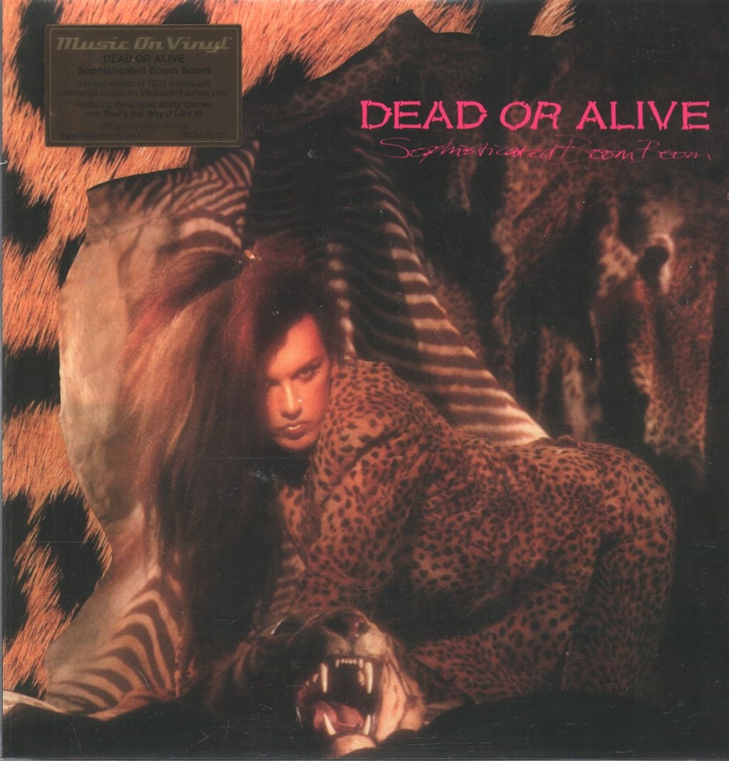 DEAD OR ALIVE SOPHISTICATED BOOM BOOM LP VINYL Limited transparent purple vinyl