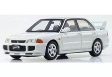 Kyosho Mini Car 1/43 Mitsubishi Lancer Evolution III White KSR43120W New