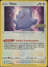 Ditto 053/078 - Pokémon GO - Holo Rare 2022 - Pokémon TCG