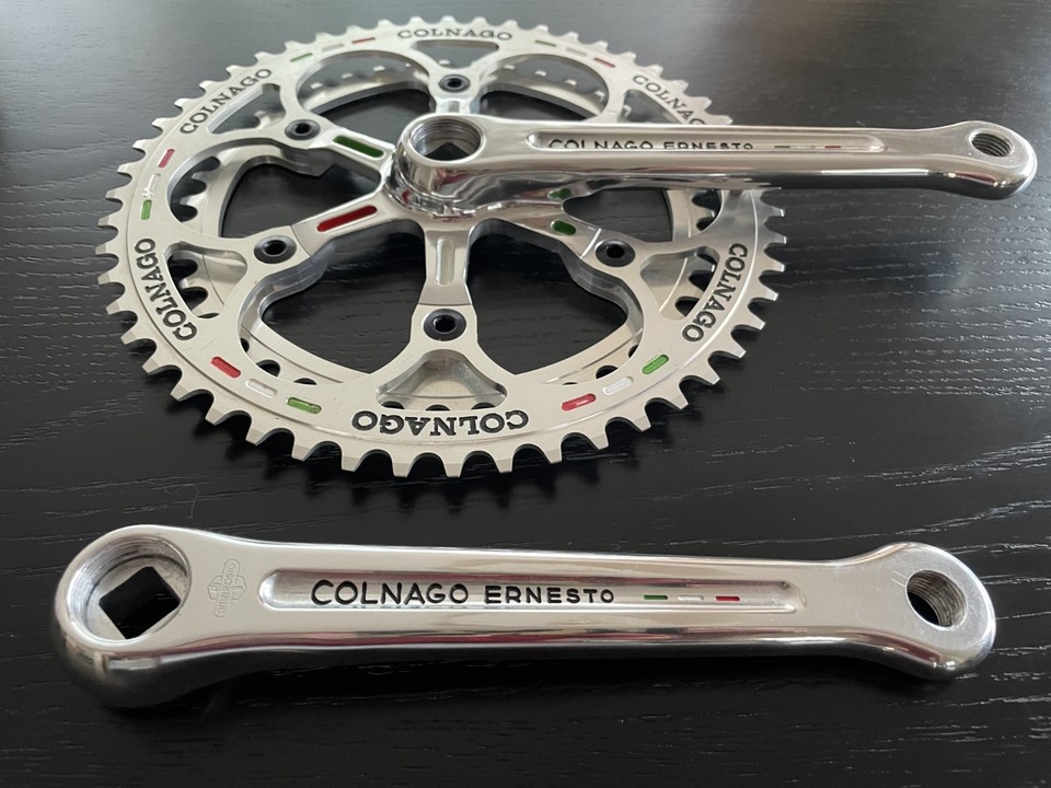 Bandeau Vintage Colnago NOS – Blanc, Taille Unique, Fabriqué En Italie