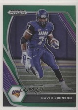 2021 Panini Prizm Draft Picks Green Prizm David Johnson #96 2l4