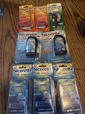 Large Lot Nicorette Gum And Lozenges 20 Count X 8 160 Pieces Variety