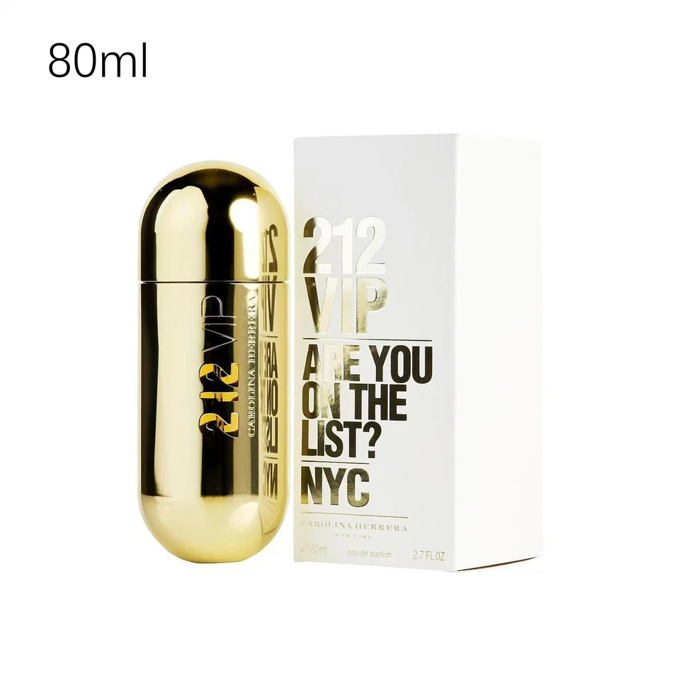 212 VIP Mujer 80 ml Eau De Parfum Spray - Nuevo - Leer Foto 2 de 4