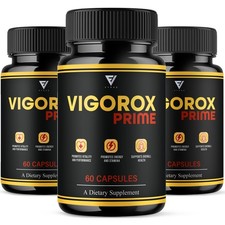 (3 Pack) Vigorox Prime Max Performance Supplement, VigoroxPrime (180 Capsules)
