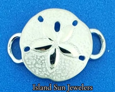 LeStage Convertible Sand Dollar Bracelet Clasp, Sterling Silver
