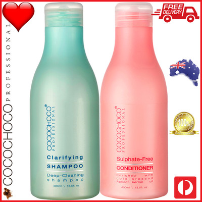    COCOCHOCO Pro Claryfying Shampoo +Conditioner 400ml Premium Salon Colour Hair