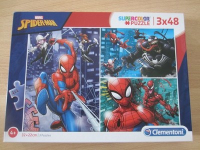 Clementoni Puzzle Spider-Man 3x48 Teile (vollständig)