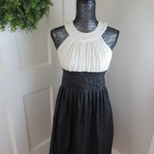 NWT Jessica Howard Womens Evening Formal Dress Black / Ivory 4