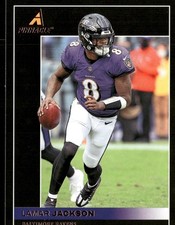 2021 Panini Chronicles Pinnacle Lamar Jackson #8 Baltimore Ravens MVP QB