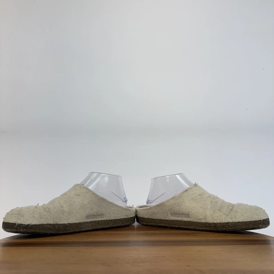 Zapatillas para mujer Birkenstock Zermatt lana de oveja fieltro marfil talla EU 39 Foto 4 de 4