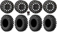 System 3 SB-6 15" Wheels Bk (5+2) 37" MotoRavage XL Tires Ranger XP 9/1K