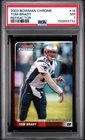 2003 BOWMAN CHROME REFRACTOR #14 TOM BRADY 53/500 PSA 7