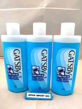GATSBY Pre-Shave Lotion for Men's Electric Shaver 140ml x 3 / Mandom
