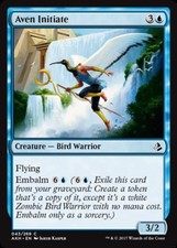 x4 Aven Initiate - Amonkhet - NM - MTG