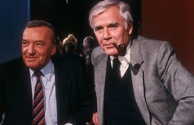 Heinz Schenk Joachim Blacky Fuchsberger ARD Show Heut Abend am in - Old Photo 2