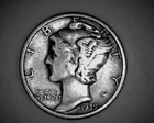 1939 P 10 C MERCURY DIME