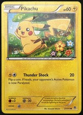Pikachu Common XY - Furious Fists 27/111 MP on eBay