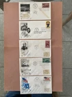 1957, 1958, 1959, 1966 FDC Flag, Jamestown Festival, Lafayette, Indiana, Brussel